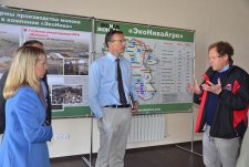 Делегация JCB в «ЭкоНивеАгро»