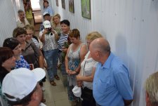 Opening of a barn in Petropavlovka