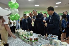 Opening of the modern dairy farm Elban