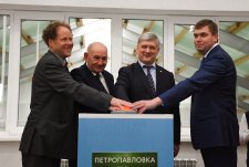 Opening of Peskovatka and Petropavlovka dairies