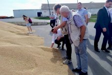 Acting Governor of Kursk oblast visits a seed-processing plant