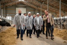 Открытие животноводческого комплекса «Пеневичи»