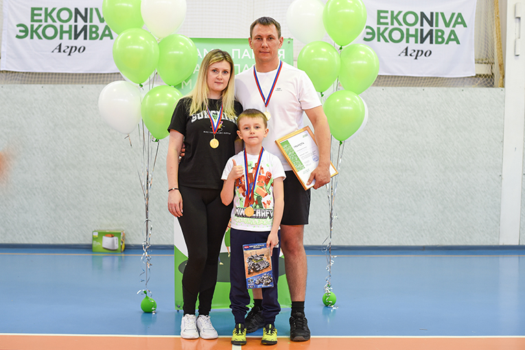 Спортивные семьи «ЭкоНивы» вышли на старт