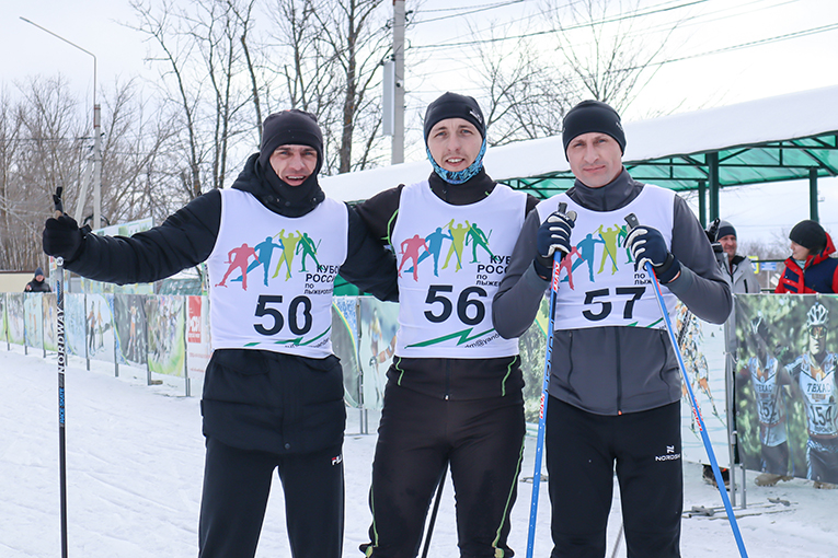 В «ЭкоНиве» определили лучших лыжников