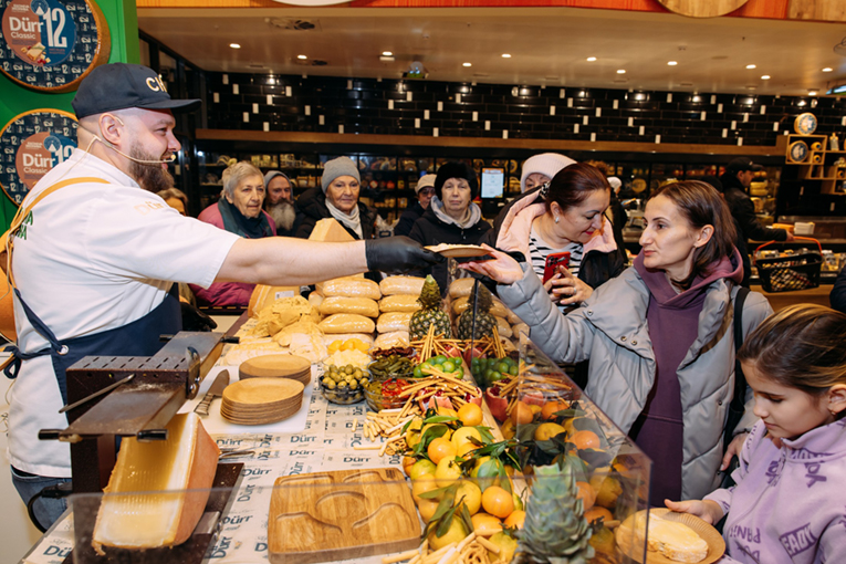 EkoNiva opens a branded area at a partner retail chain