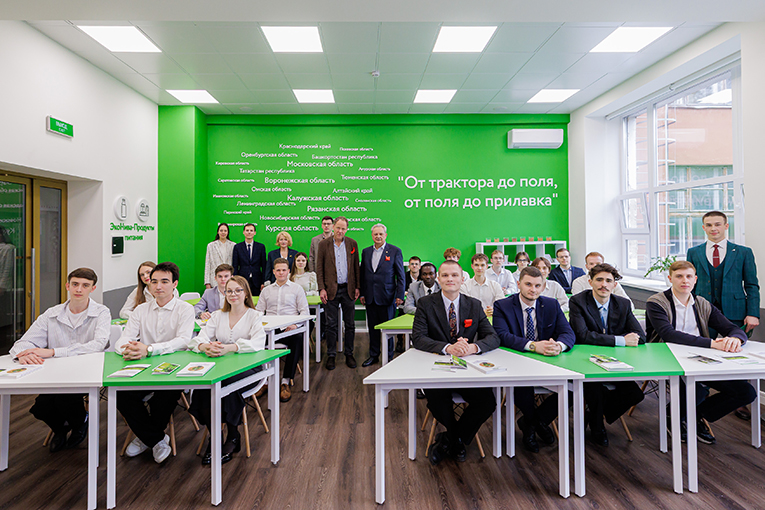 Аудитория «ЭкоНивы» открыта в Тимирязевской академии