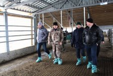 Clients of EkoNiva-Tekhnika visit a dairy in Kaluga oblast