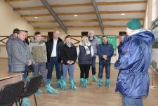 Clients of EkoNiva-Tekhnika visit a dairy in Kaluga oblast