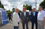 Acting Governor of Kursk oblast visits Zashchitnoye